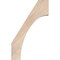Ekena Millwork 5 1/2"W x 20"D x 32"H Westlake Smooth Knee Brace, Douglas Fir BRC06X20X32WTL00SDF - alternate 2